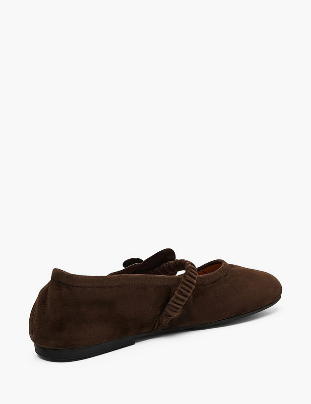 Коричневые женские туфли MASCOTTE 233-6103113-4680M | ракурс 3