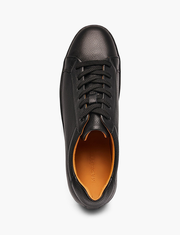 Черные мужские кеды MASCOTTE 58-6131713-8110M | ракурс 4