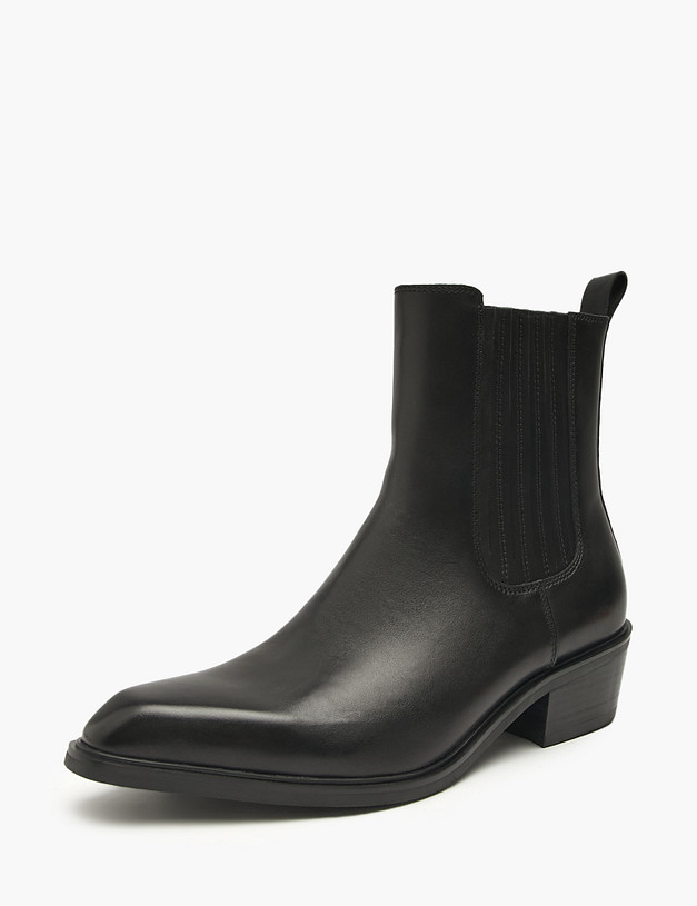 Черные женские казаки MASCOTTE 58-526321-0102 | ракурс 2