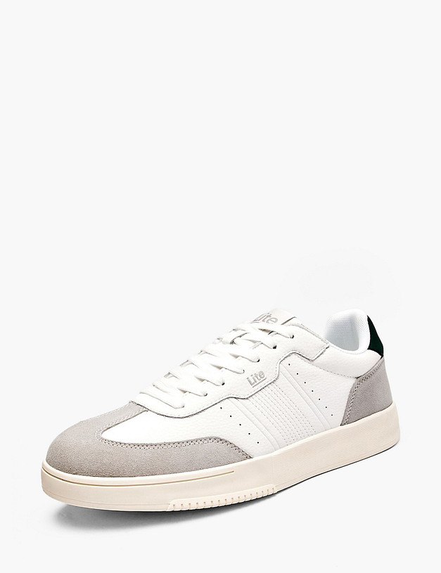 Белые мужские полуботинки MASCOTTE 189-611021-0601 | ракурс 2