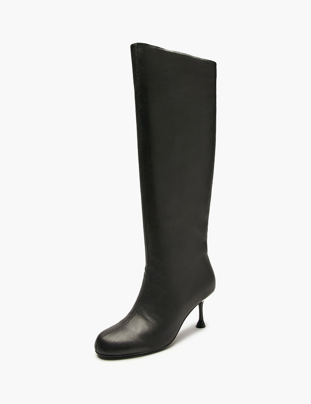 Черные женские сапоги MASCOTTE 126-526421-3100M | ракурс 4