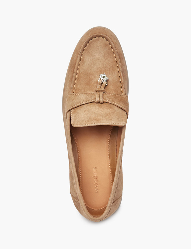 Темно-бежевые женские лоферы MASCOTTE 22-5160511-4643M | ракурс 4
