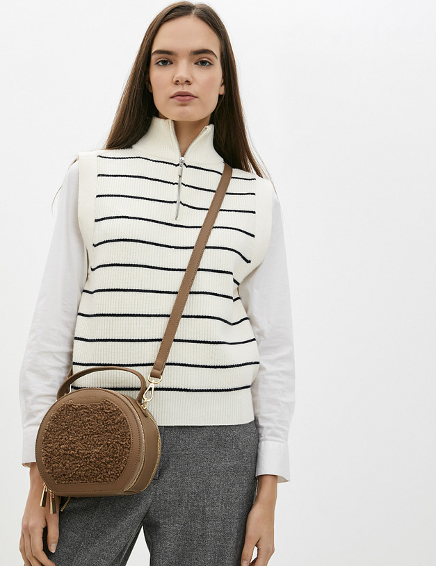 Коричневая женская сумка MASCOTTE 610-1209-609 | ракурс 1