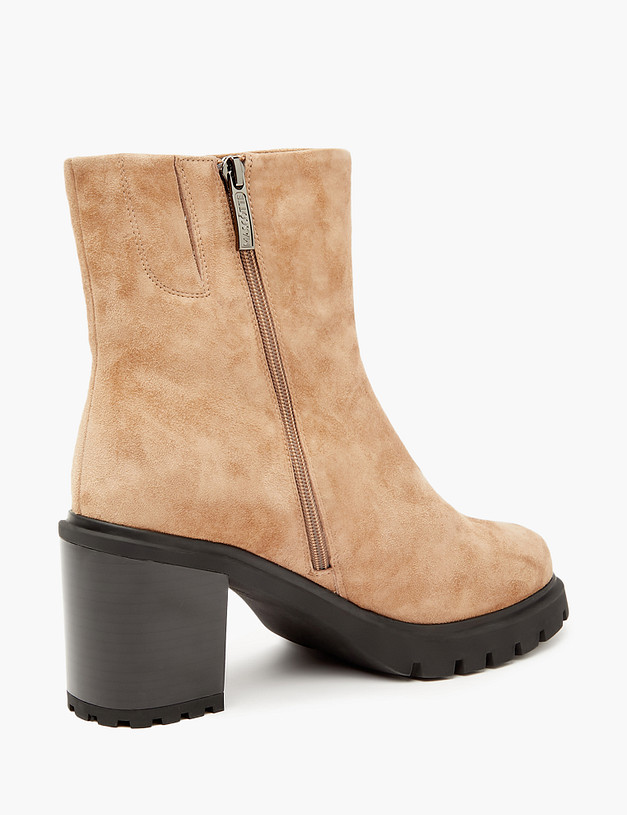 Бежевые женские зимние ботильоны MASCOTTE 126-321032-3671M | ракурс 3