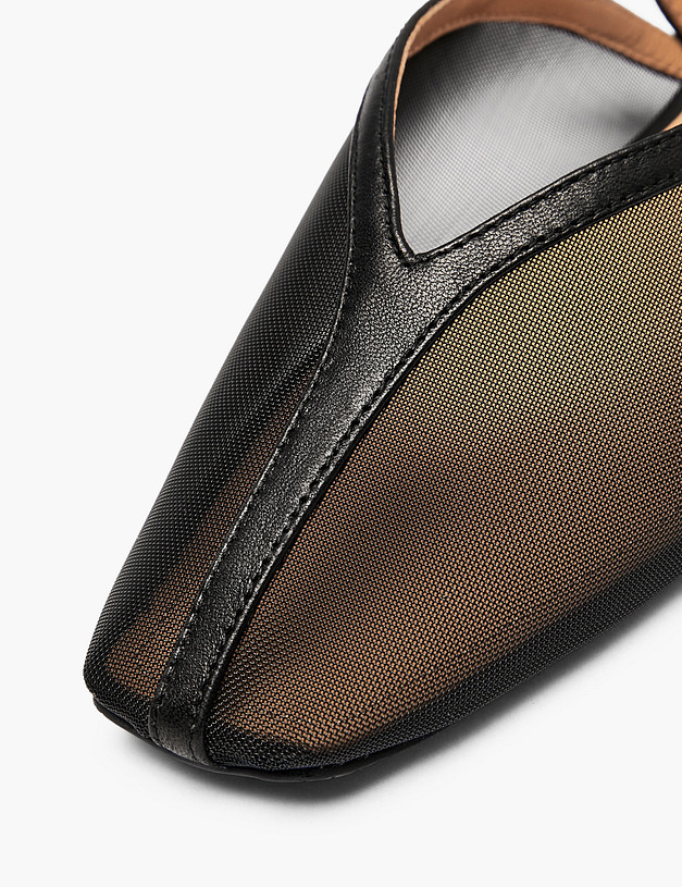 Черные женские туфли MASCOTTE 233-614092-0202 | ракурс 6