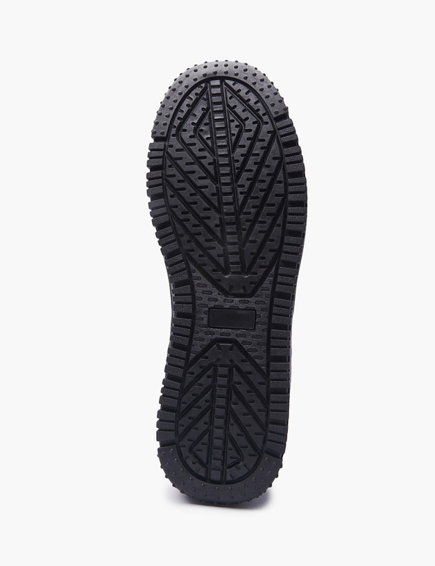 Черные  утепленные мужские хайтопы MASCOTTE 189-421251-0602 | ракурс 6