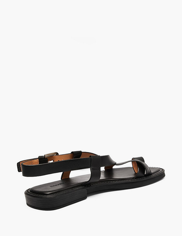 Черные женские сандалии MASCOTTE 94-614811-0602 | ракурс 3