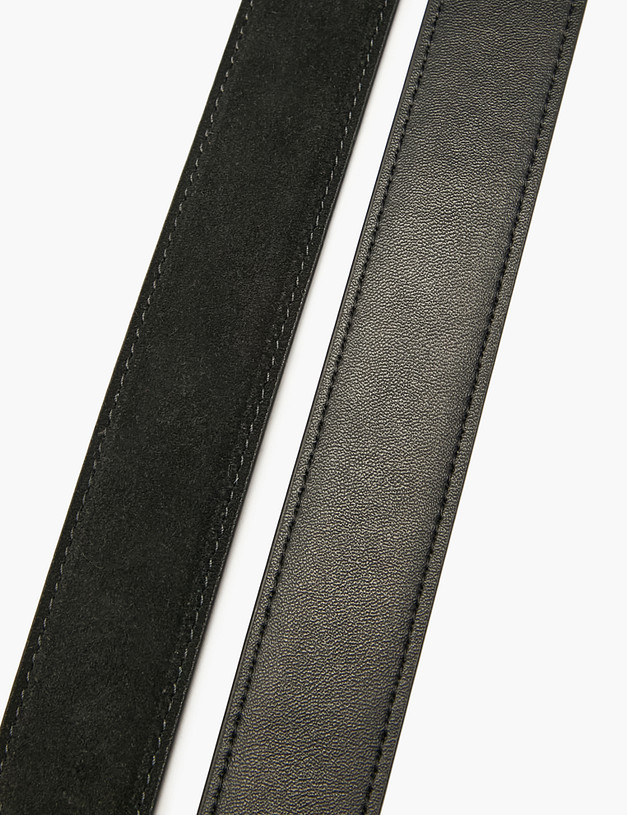 Черный женский ремень MASCOTTE 703-5210-0202 | ракурс 4