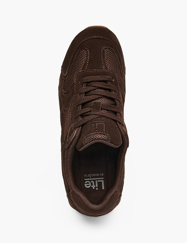 Коричневые женские кроссовки MASCOTTE 98-612121-0209 | ракурс 4