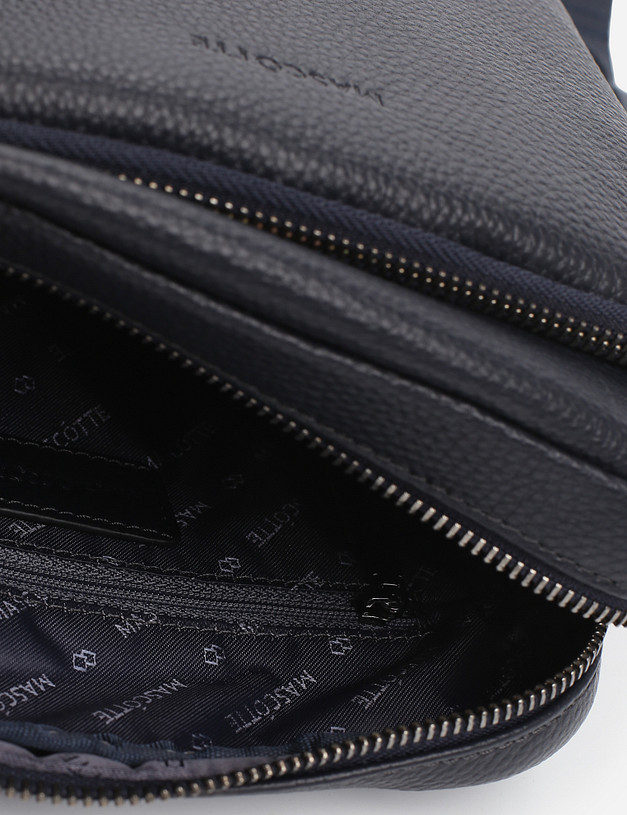 Темно-синяя мужская сумка MASCOTTE 604-1122-103 | ракурс 4