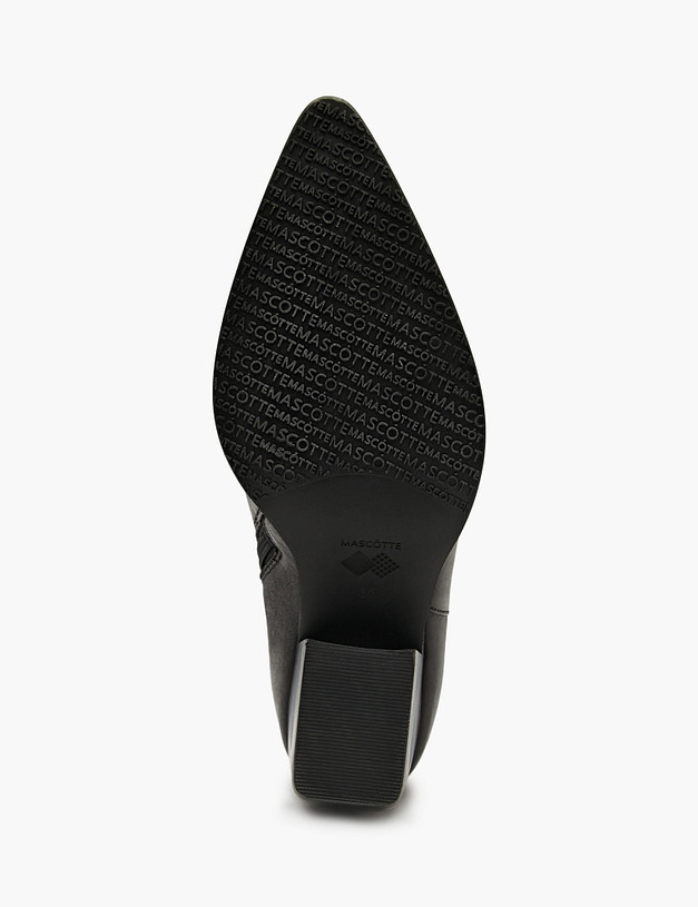 Черные женские казаки MASCOTTE 234-520321-0102 | ракурс 7