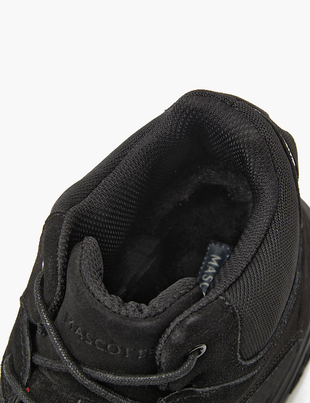 Черные утепленные мужские хайкеры MASCOTTE 189-3253353-0202 | ракурс 6 Черные утепленные мужские хайкеры MASCOTTE 189-3253353-0202 | ракурс 6