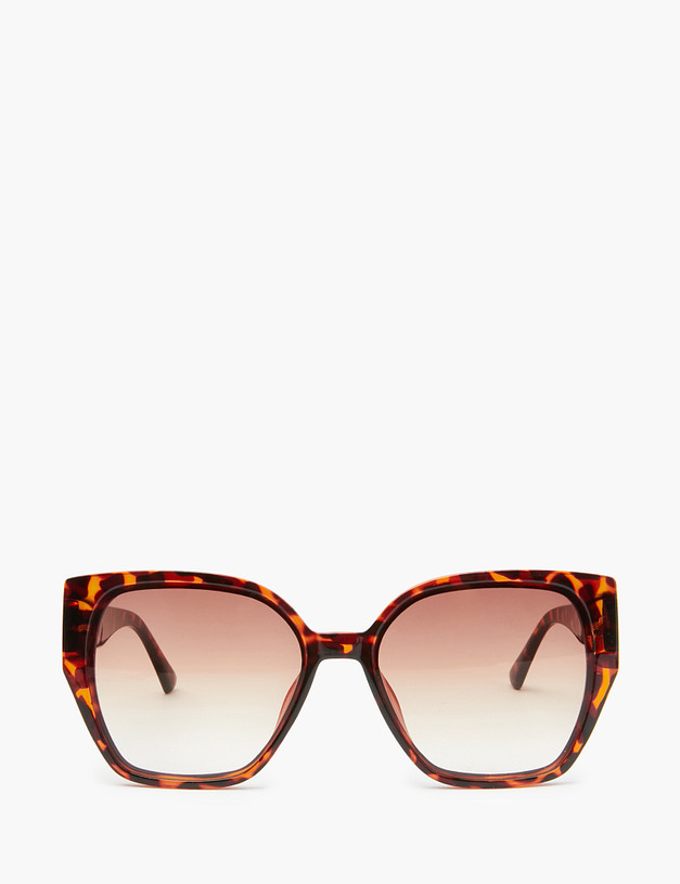 Коричневые женские очки MASCOTTE 753-2105-7709 | ракурс 2