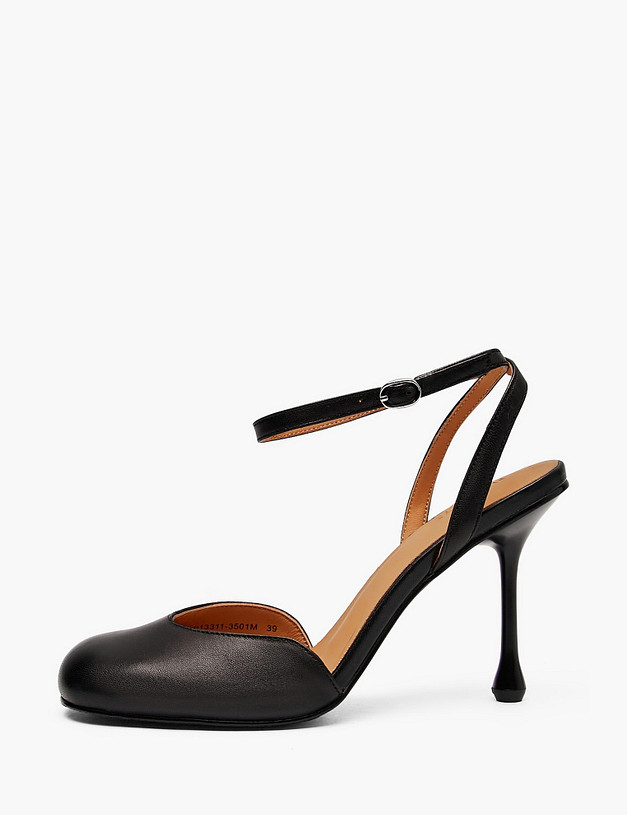 Черные женские туфли MASCOTTE 234-613311-3501M | ракурс 1