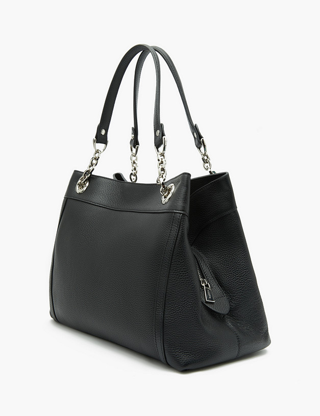 Черная женская сумка MASCOTTE 660-2254-102 | ракурс 3 Черная женская сумка MASCOTTE 660-2254-102 | ракурс 3