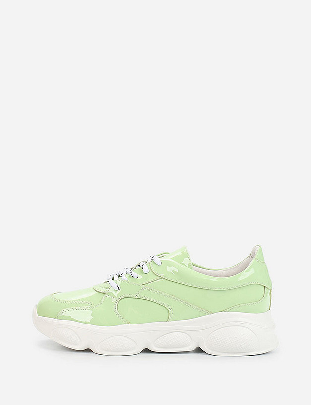 Зеленые женские кроссовки MASCOTTE 15-016711-3720M | ракурс 1