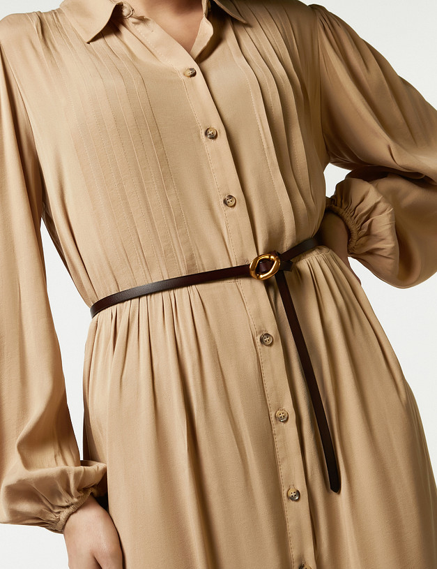 Коричневый женский ремень MASCOTTE 701-2101-605 | ракурс 1