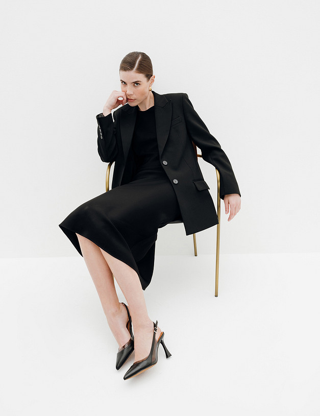 Черные женские босоножки MASCOTTE 126-411111-3501M | ракурс 2