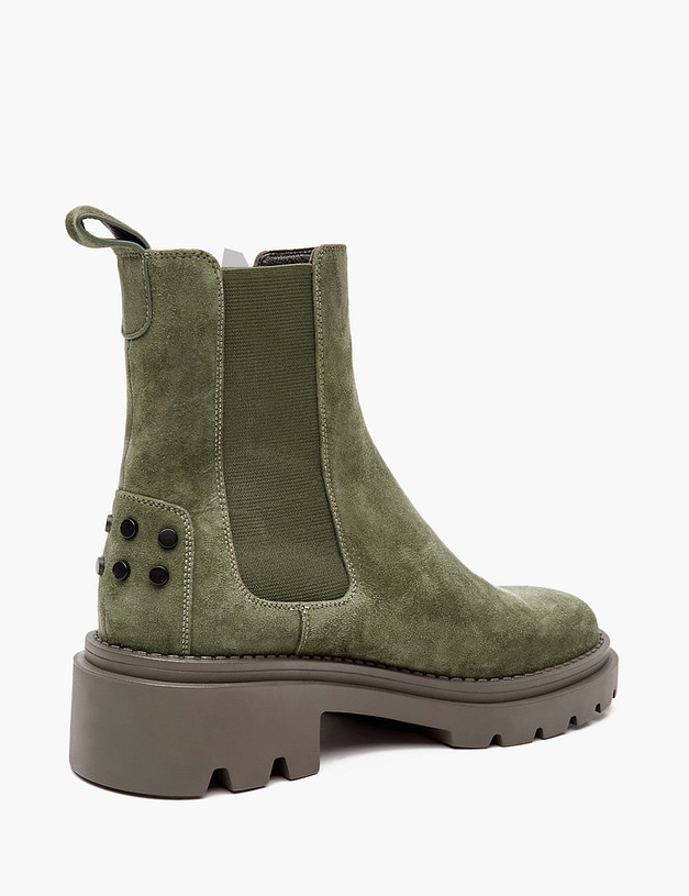 Зеленые женские челси MASCOTTE 233-3202223-4607M | ракурс 3