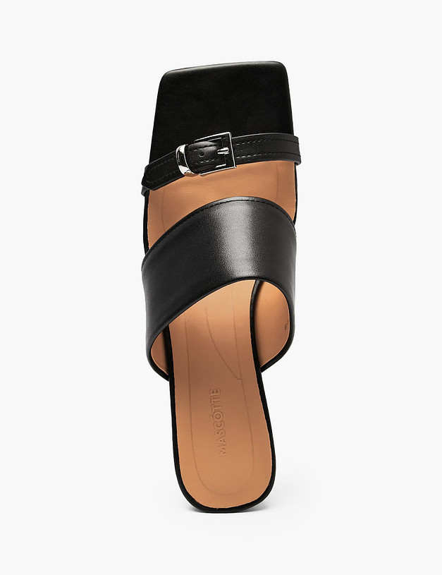 Черные женские сабо MASCOTTE 94-612112-1002M | ракурс 4