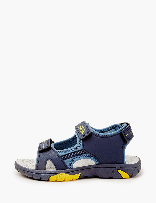 Синие детские сандалии MASCOTTE 64-412121-0603 | ракурс 1