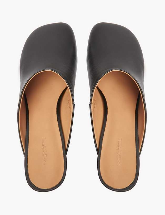 Черные женские мюли MASCOTTE 15-511911-0502 | ракурс 6 Черные женские мюли MASCOTTE 15-511911-0502 | ракурс 6