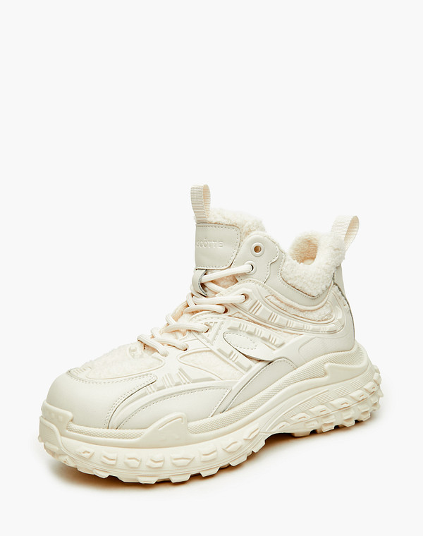 234-323621-0401 Ботинки для активного отдыха женские и.мех-ТПУ/ворсин бел, Mascotte