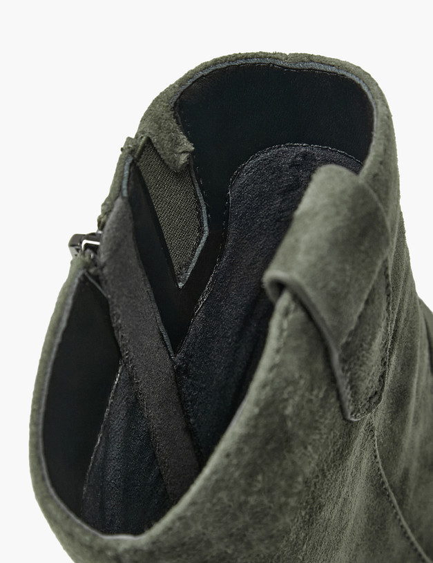 Зеленые женские казаки MASCOTTE 233-520923-4645M | ракурс 6