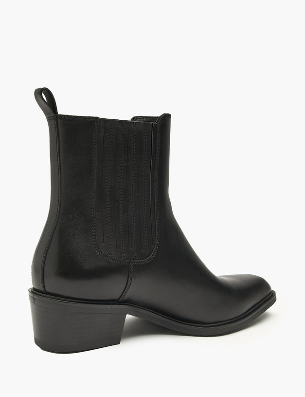 Черные женские казаки MASCOTTE 58-526321-0102 | ракурс 3