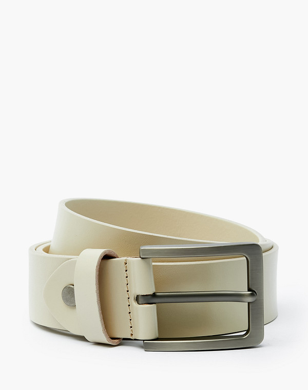 703-2207-101 Ремень жен. нат.кожа беж, Mascotte