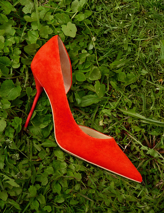 Оранжевые женские туфли MASCOTTE 172-5162511-0613 | ракурс 7