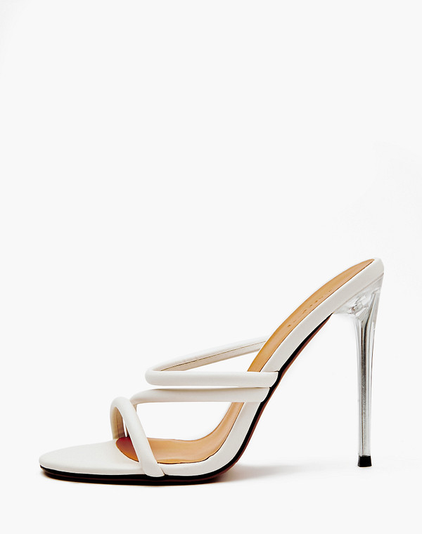 126-413361-0601 Туфли летние женские и.кожа/и.кожа бел, Mascotte