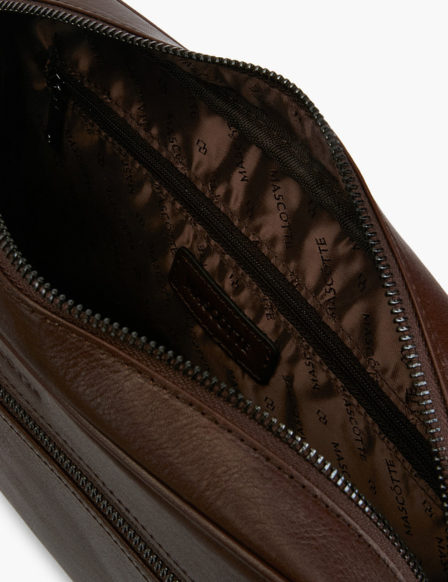 Коричневая мужская сумка MASCOTTE 602-2119-109 | ракурс 4