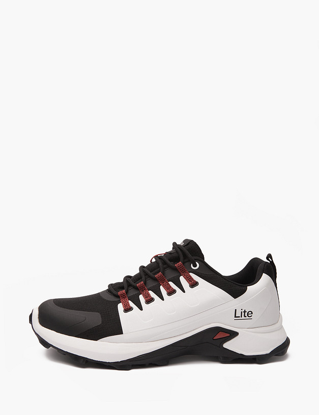 Черные мужские контрастные кроссовки MASCOTTE 156-420221-0202 | ракурс 4