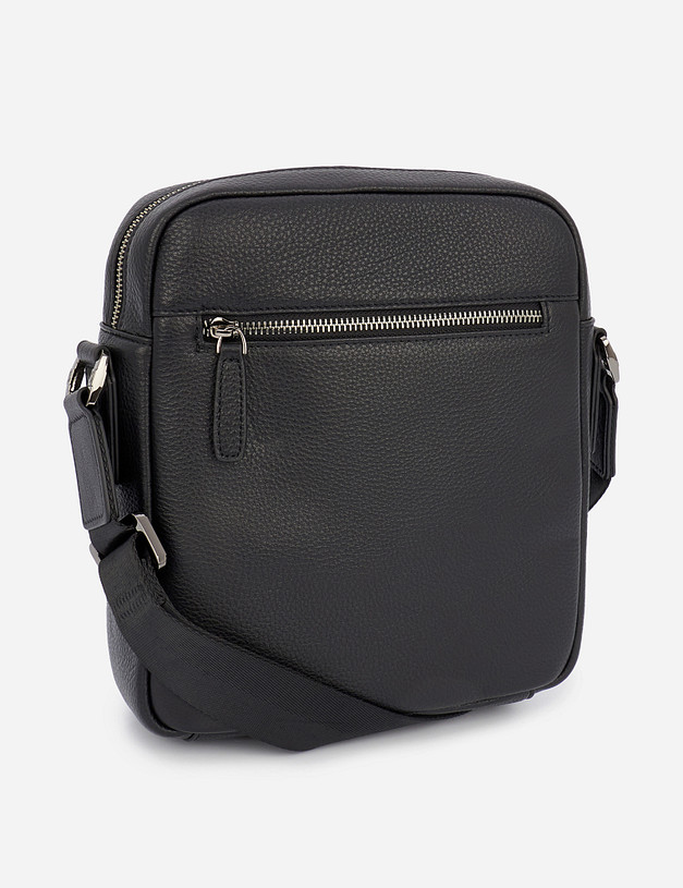 Черная мужская сумка MASCOTTE 604-1237-102 | ракурс 2