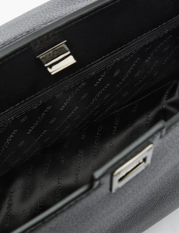 Черная женская сумка MASCOTTE 660-0220-102 | ракурс 3 Черная женская сумка MASCOTTE 660-0220-102 | ракурс 3