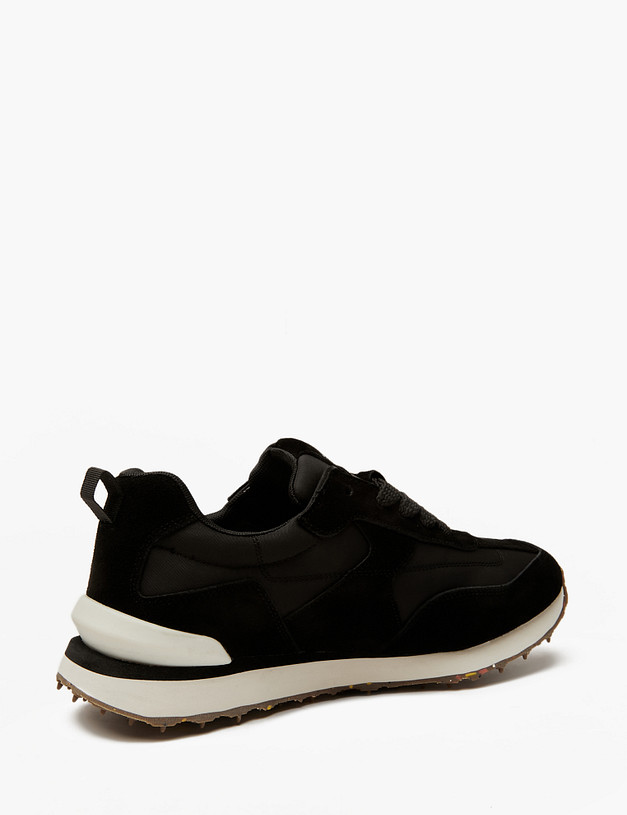 Черные мужские кроссовки MASCOTTE 128-4191122-0202 | ракурс 3 Черные мужские кроссовки MASCOTTE 128-4191122-0202 | ракурс 3