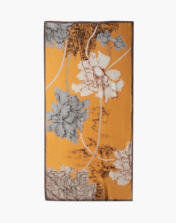 730-2105-2418 Шарф женский желт, Mascotte