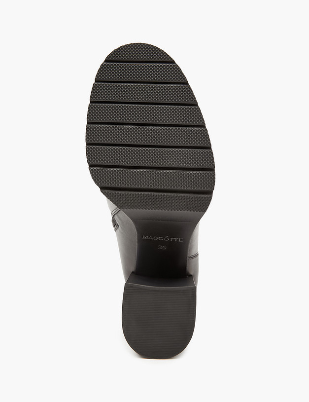 Черные женские зимние сапоги MASCOTTE 100-322431-0102 | ракурс 5