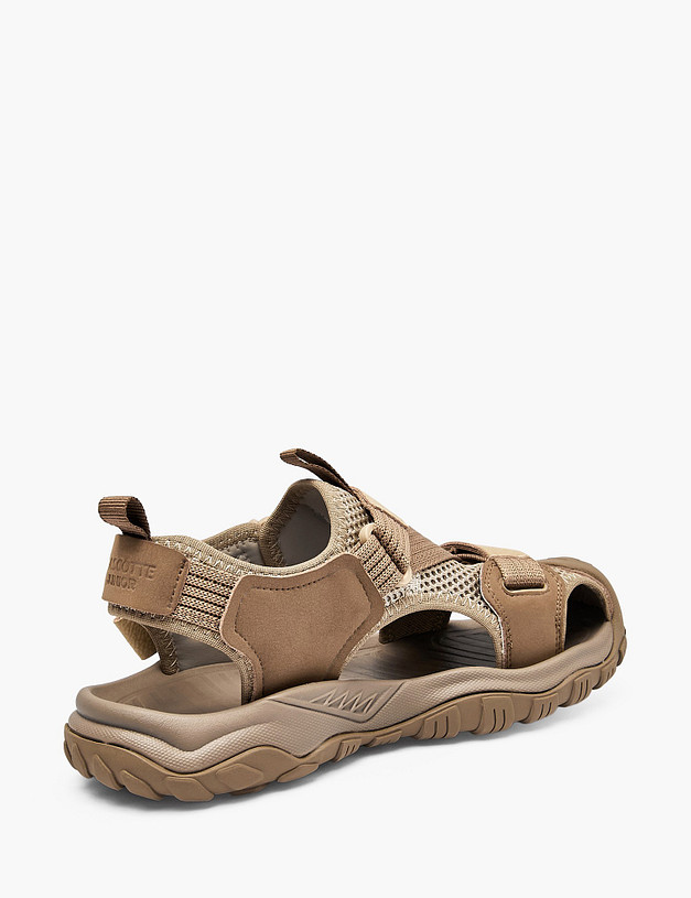 Коричневые детские кроссовки MASCOTTE 234-617221-0209 | ракурс 3