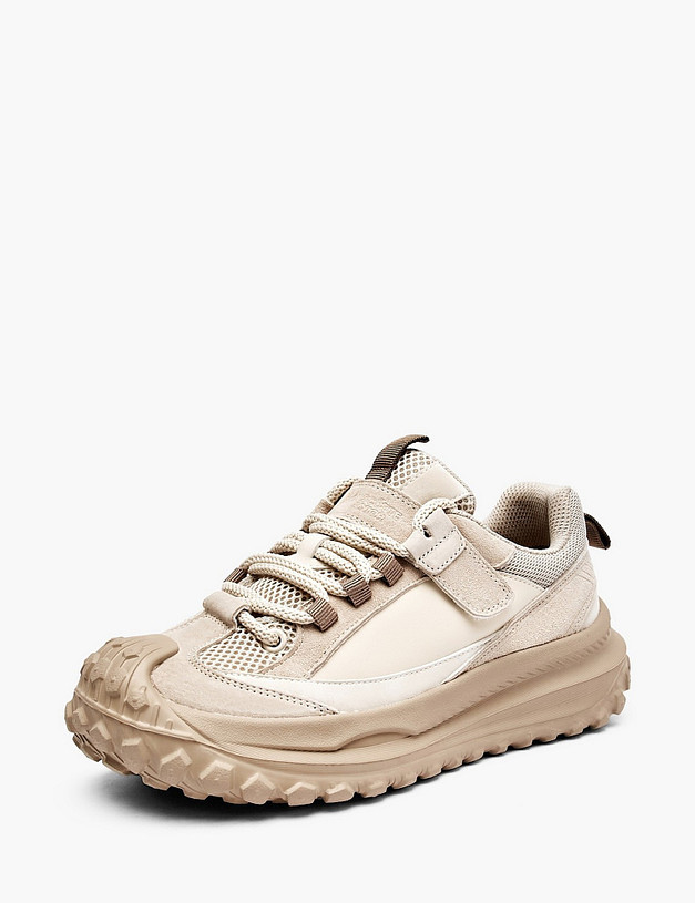 Серые детские кроссовки MASCOTTE 234-617921-0201 | ракурс 2