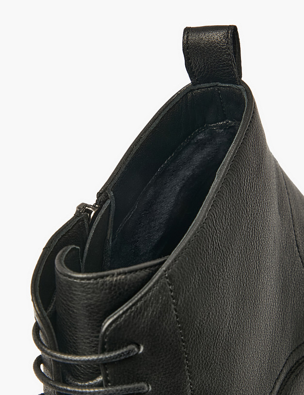 Черные мужские ботинки MASCOTTE 175-521922-0102 | ракурс 6 Черные мужские ботинки MASCOTTE 175-521922-0102 | ракурс 6