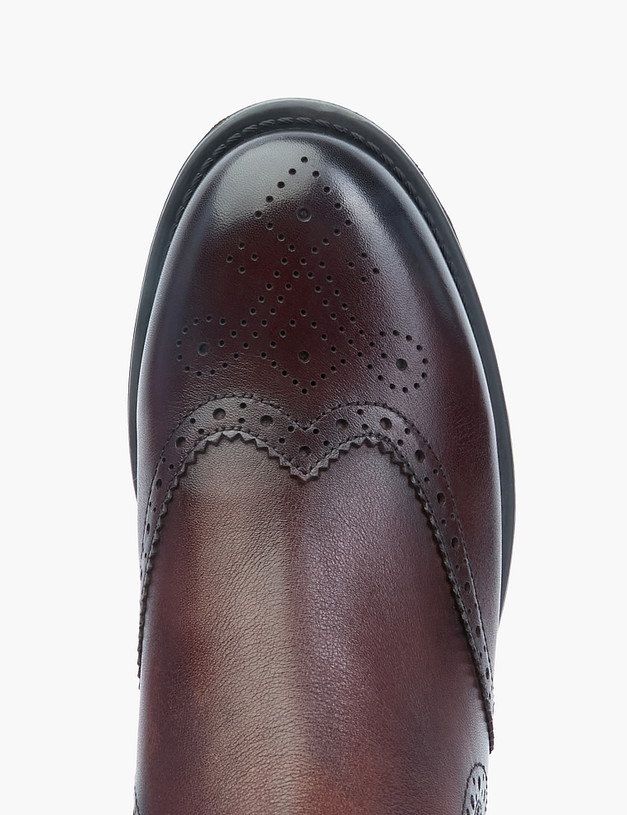 Коричневые женские челси MASCOTTE 58-020822-0109 | ракурс 4