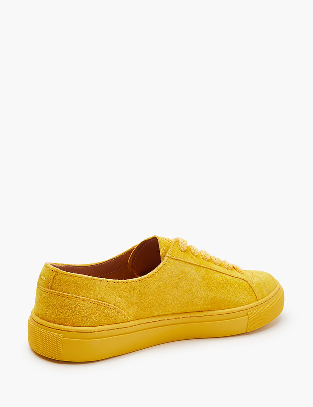 Желтые женские кеды MASCOTTE 22-4120411-0218 | ракурс 5