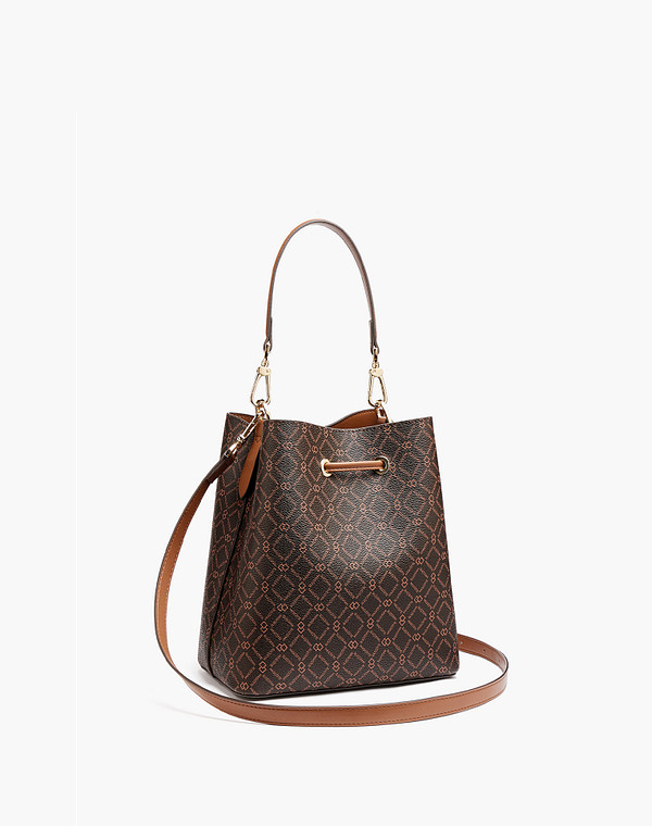 604-5204-609 Сумка женская и.кожа/и.кожа корич-рыж, S, Mascotte