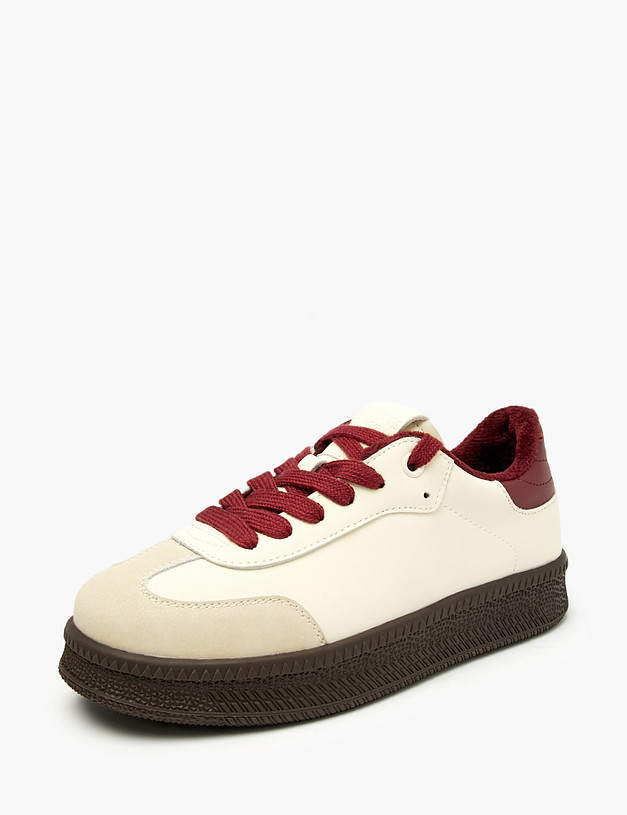 Молочные детские кеды MASCOTTE 234-523621-0601 | ракурс 4