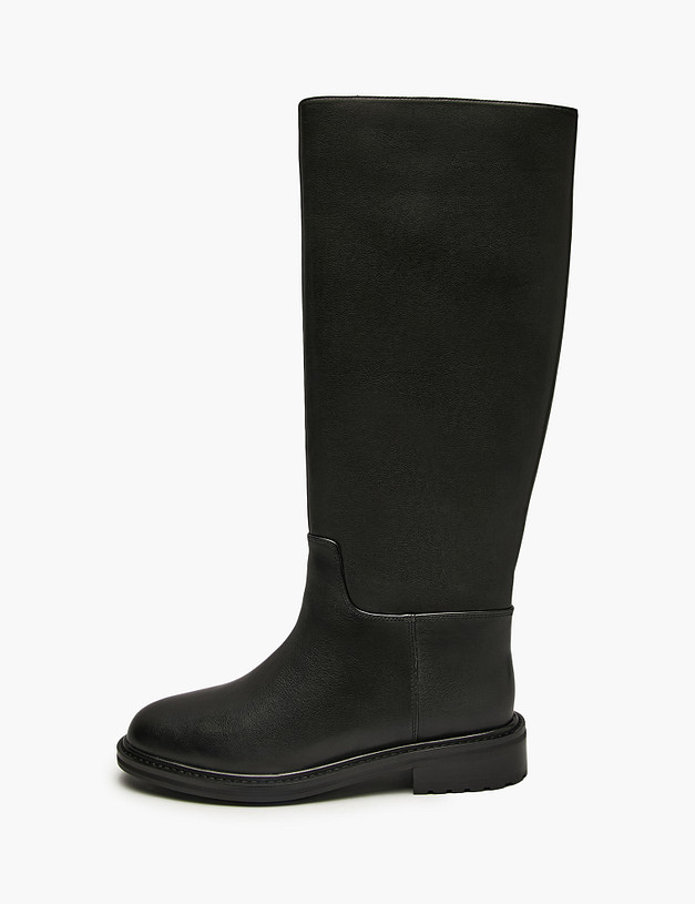 Черные женские сапоги MASCOTTE 175-5282432-3100M | ракурс 1