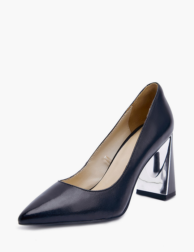 Черные кожаные женские туфли MASCOTTE 100-310711-0502 | ракурс 2