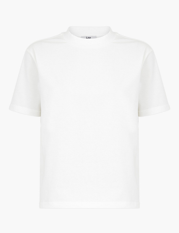 Белая женская футболка MASCOTTE 888-4124-2601 | ракурс 7