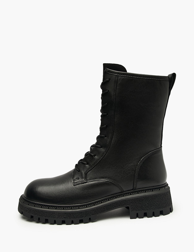 Черные женские зимние ботинки MASCOTTE 58-521632-7100M | ракурс 1